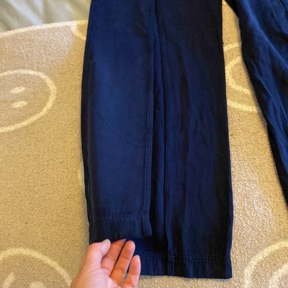 NWT Etica Anthropologie Wide Leg Slit Denim - Picture 7 of 8